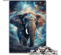 Puzzle da 1000 pezzi Galassie Elefanti Puzzle da 1000 pezzi per adulti Sviluppa la coordinazione occhio-mano, perfetto come regalo di compleanno (dimensioni 50x75cm)