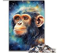 Puzzle da 1000 pezzi Galaxy Monkey, regalo per il divertimento in famiglia, perfetto per le vacanze e le serate di gioco interattive (dimensioni 50x75cm)