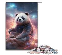 Puzzle da 1000 pezzi Galaxy Panda regali per adulti lista dei desideri di Natale con Babbo Natale per adolescenti dai 14 anni in su 1000 pezzi (38x26 cm)