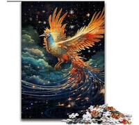 Puzzle da 1000 pezzi Galaxy Phoenix Puzzle in legno per adulti dimensioni 50x75cm Divertimento per serate di gioco in famiglia, opera d'arte decorativa fai da te