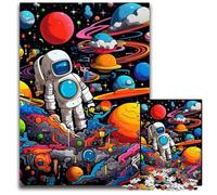 Puzzle da 1000 pezzi Galaxy Planet, puzzle in cartone per adulti, rompicapo fai da te impegnativo, gioco perfetto per famiglie o regalo decorativo 26X38CM/10,23x14,96 pollici