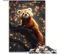 Puzzle da 1000 pezzi Galaxy Red Panda Jigsaw, gioco creativo per famiglie e decorazioni per la casa, regalo di Natale perfetto per adolescenti (dimensioni: 26x38cm)