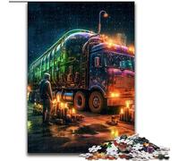 Puzzle da 1000 pezzi "Galaxy Truck", puzzle difficili per adulti, dimensioni 26x38cm, perfetti per il divertimento in famiglia, giochi di società, bomboniere per feste di compleanno.