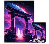 Puzzle da 1000 pezzi "Gateway to The Cosmos", puzzle per adulti, gioco interattivo per famiglie, regalo artigianale con grafica colorata, 50x75CM/19,68x29,52 pollici