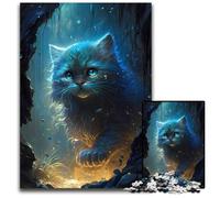 Puzzle da 1000 pezzi, Gatto Persiano, Paese delle Fate, Puzzle impegnativi, Gioco rompicapo per adolescenti, Regalo perfetto per le feste, 26X38cm/10,23x14,96 pollici