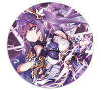 Puzzle da 1000 pezzi Genshin Impact Keqing, puzzle rotondi da 1000 pezzi per adulti, per decorazioni per la casa, allenamento del cervello e regali per le feste, 67,5x67,5 cm