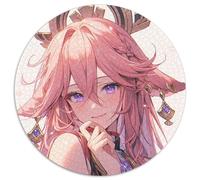 Puzzle da 1000 pezzi Genshin Impact, puzzle per adulti, divertente serata di gioco in famiglia, opera d'arte decorativa fai da te, 67,5x67,5 cm
