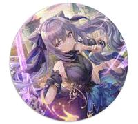 Puzzle da 1000 pezzi Genshin Impact, puzzle rotondi da 1000 pezzi per adulti, design intricato per adolescenti, decorazioni fai da te e divertimento che stimola il cervello, 67,5x67,5 cm
