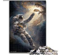 Puzzle da 1000 pezzi "Gesù e gli astronauti" per adulti e ragazzi, collezione di giocattoli e giochi intellettuali, belle arti (50x75cm)