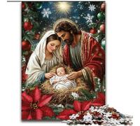 Puzzle da 1000 pezzi "Gesù sta arrivando", 26x38cm, regalo perfetto per familiari e amici, adatto dai 14 anni in su
