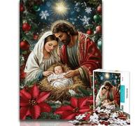 Puzzle da 1000 pezzi "Gesù sta arrivando" per adulti e adolescenti, aiuta il cervello ad allenarsi, giocattoli avvincenti per coltivare la pazienza, ottimo regalo, 75x50cm