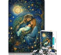 Puzzle da 1000 pezzi Gesù sta arrivando per adulti e adolescenti, decorazione da parete, compleanno e Natale, adatto per bambini di età compresa tra 26x38cm