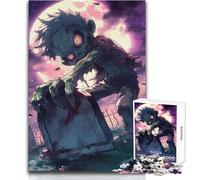 Puzzle da 1000 pezzi, giocattolo del cimitero degli zombi, gioco intellettuale, educativo, regalo per compleanni, dimensioni 38x26cm