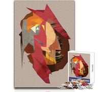 Puzzle da 1000 pezzi, giocattolo dell'inganno, gioco intellettuale, regalo educativo per compleanni, dimensioni 50x75cm