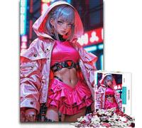 Puzzle da 1000 pezzi, giochi di logica e analisi dei sogni al neon, per bambini dai 14 anni in su, 50x75cm