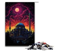 Puzzle da 1000 pezzi giochi educativi puzzle di Santa Sofia in Turchia per adulti puzzle in legno per divertimento in famiglia e serata di giochi 75x50 cm