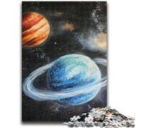 Puzzle da 1000 pezzi, gioco educativo sulla galassia della Via Lattea, decorazione da parete, compleanno e Natale, 26x38cm