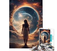 Puzzle da 1000 pezzi gioco rilassante per la solitudine sfida per l'intelligenza e la mente giocattolo avvincente regalo per donne e uomini gara di velocità manuale (dimensioni 50x75cm)