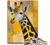 Puzzle da 1000 pezzi Giraffe Art Adatto per età 14+ Gioco intellettuale Gioco educativo per compleanno e Natale 50x75cm