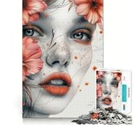 Puzzle da 1000 pezzi "Gli Occhi delle Fate" per adolescenti, gioco di logica e divertimento rilassante con bordi lisci, idea regalo creativa 38x52cm