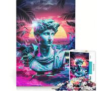 Puzzle da 1000 pezzi Glitch in Time III, Gioco rilassante, Decompressione intellettuale, Collezione d'artista, Belle Arti 38x26cm
