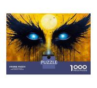 Puzzle Da 1000 Pezzi Glowing Eyes Abstract Art Puzzle Per Adulti Gioco Rompicapo Ma Divertente E Umoristico Offerta Regalo Per Tutta La Famiglia 38x26cm/1000pcs