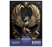Puzzle Da 1000 Pezzi Golden Phoenix Queen Art Puzzle Per Adulti Gioco Rompicapo Migliora La Memoria Regali Unici Per Compleanno E Natale 38x26cm/1000pcs