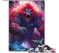 Puzzle da 1000 pezzi, gorilla gigante super potente, regalo di intrattenimento rilassante, regalo di Natale perfetto e decorazione per la casa, dimensioni 50x75cm