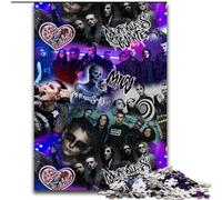 Puzzle da 1000 pezzi gotico, gioco interattivo per famiglie, ideale per adolescenti, rompicapo (dimensioni 50x75cm)
