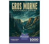 Puzzle Da 1000 Pezzi Gros Morne National Park Vintage Puzzle Per Adulti Giochi Rilassanti Sfida Difficile Divertimento A Casa Attività, 38x26cm/1000pcs
