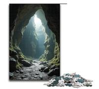 Puzzle da 1000 pezzi Grotta e strana pietra Puzzle per adulti e bambini Puzzle in legno Giocattolo educativo antistress Puzzle 1000 pezzi (75x50 cm)