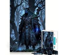Puzzle da 1000 pezzi "Guardiano della Foresta Mistica" per adolescenti, ideale per rafforzare la memoria, perfetto per il tempo libero a casa, con bordi puliti e un regalo prezioso (50x75cm)