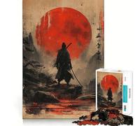 Puzzle da 1000 pezzi "Guerriero Ombra" per adulti, gioco di logica, per il tempo libero a casa, taglio preciso, regalo speciale 50x75cm
