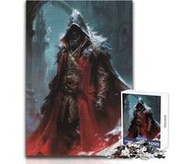 Puzzle da 1000 pezzi Guerriero Oscuro degli Assassini Passatempo Pacifico e Appagante Incastro Perfetto Taglio di Precisione Dimensioni Giocattolo 50x75cm