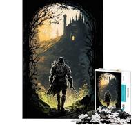 Puzzle da 1000 pezzi "Guerriero Solitario" - Difficile e stimolante - Attività per famiglie - Giochi rilassanti per ragazzi dai 14 anni in su (38x26cm)