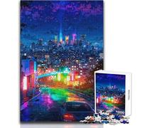 Puzzle da 1000 pezzi "Guidare con una sfida difficile" Gioco impossibile Adatto dai 14 anni in su (dimensioni 38x26cm)