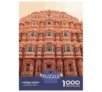 Puzzle Da 1000 Pezzi Hawa Mahal, Jaipur, India Illustration Puzzle Per Adulti Gioco Rompicapo Vacanza A Casa Ammazzare Il Tempo Offerta Come Regalo Per Tutta La Famiglia 70x50cm/1000pcs