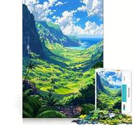 Puzzle da 1000 pezzi Hawaii Kauai Pixel Art Ideale per decorazioni e giochi cognitivi Regalo per un divertimento senza limiti Gioco di compleanno (50x75cm)