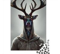 Puzzle da 1000 pezzi Herne Tte Hunter per adulti e adolescenti, puzzle in legno, puzzle sostenibili per adulti | Giochi 1000 pezzi (75x50 cm)