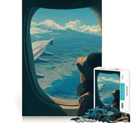 Puzzle da 1000 pezzi "Ho lasciato il mio cuore in Giappone" - Taglio preciso - Gioco cognitivo divertente per il tempo libero - Scena natalizia (38x52cm)