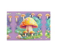 Puzzle da 1000 pezzi Hytter Fantasy Dream modello fungo educativo intellettuale puzzle in legno, puzzle divertenti, gioco antistress