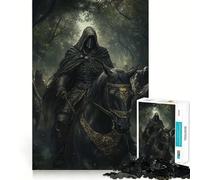Puzzle da 1000 pezzi "I Cavalieri delle Tenebre" per adulti, gioco di logica e intrattenimento rilassante, pezzo di alta qualità 50x75cm