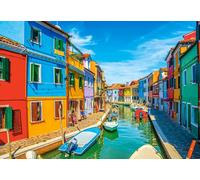 Puzzle da 1000 pezzi - i colori dell’isola di Burano, Italia
