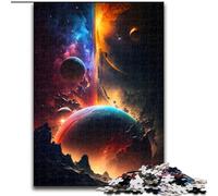 Puzzle da 1000 pezzi "I colori dell'universo" in cartone, regalo perfetto per compleanni, Natale, Halloween, Ringraziamento, Pasqua(1000 pezzi, 26x38cm)