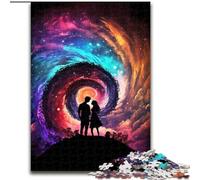 Puzzle da 1000 pezzi I confini dell'universo in legno,un regalo perfetto per la famiglia,dimensioni 50x75cm,ideale per la decorazione della casa, Natale e Capodanno per adolescenti