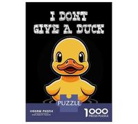 Puzzle Da 1000 Pezzi I Dont Give A Duck Puzzle Per Adulti Gioco Rompicapo Migliora La Memoria Regali Unici Per Compleanno E Natale 38x26cm/1000pcs
