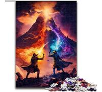 Puzzle da 1000 pezzi "I maghi del vulcano", puzzle impossibili per adulti, dimensioni 26x38cm, rompicapo e decorazioni per la casa, regalo perfetto per le feste.