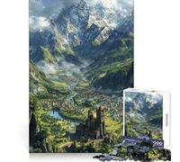Puzzle da 1000 pezzi "I segreti della cattedrale" per adulti e ragazzi Ideale per stimolare la memoria, favorire la calma e favorire la fuga dalla realtà Taglio liscio Regalo perfetto (38x52cm)