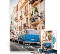 Puzzle da 1000 pezzi Ibiza Spagna Taglio preciso Arte Gioco di abilità cognitiva Tempo libero Divertimento Regalo di Natale rilassante (38x26cm)