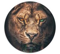 Puzzle da 1000 pezzi "Il bandito verde", puzzle rotondo da 1000 pezzi, attività per famiglie, rompicapo, decorazione per la casa, regalo di Natale (dimensioni 67,5x67,5 cm)